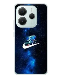 Чехол для Xiaomi Redmi Note 14 5G с картинкой «Звездный путь Nike» Чехол для Xiaomi Redmi Note 14 5G с картинкой «Звездный путь Nike»