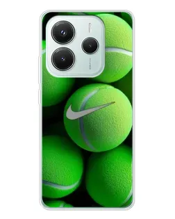 Чехол для Xiaomi Redmi Note 14 5G с картинкой «Теннисные мячи Найк» Чехол для Xiaomi Redmi Note 14 5G с картинкой «Теннисные мячи Найк»