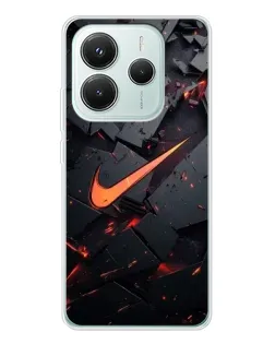 Чехол для Xiaomi Redmi Note 14 5G с картинкой «Nike — эффект разломов» Чехол для Xiaomi Redmi Note 14 5G с картинкой «Nike — эффект разломов»