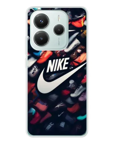 Чехол для Xiaomi Redmi Note 14 5G с картинкой «Коллекция кроссовок Nike» Чехол для Xiaomi Redmi Note 14 5G с картинкой «Коллекция кроссовок Nike»