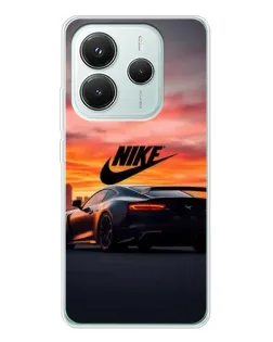 Чехол для Xiaomi Redmi Note 14 5G с картинкой «Nike и суперкар» Чехол для Xiaomi Redmi Note 14 5G с картинкой «Nike и суперкар»