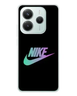 Чехол для Xiaomi Redmi Note 14 5G с картинкой «Nike — городская ночь» Чехол для Xiaomi Redmi Note 14 5G с картинкой «Nike — городская ночь»