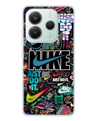 Чехол для Xiaomi Redmi Note 14 5G с картинкой «Яркий коллаж Nike» Чехол для Xiaomi Redmi Note 14 5G с картинкой «Яркий коллаж Nike»