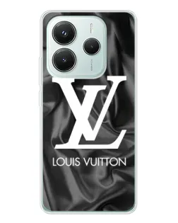 Чехол для Xiaomi Redmi Note 14 5G с картинкой «Шелковый Louis Vuitton»