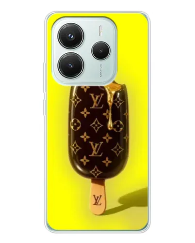 Чехол для Xiaomi Redmi Note 14 5G с картинкой «Мороженое от LV» Чехол для Xiaomi Redmi Note 14 5G с картинкой «Мороженое от LV»