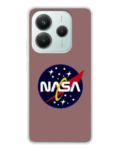 Чехол для Xiaomi Redmi Note 14 5G с картинкой «NASA — ретро космос» Чехол для Xiaomi Redmi Note 14 5G с картинкой «NASA — ретро космос»