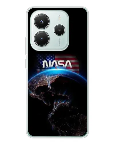 Чехол для Xiaomi Redmi Note 14 5G с картинкой «Земля из космоса NASA» Чехол для Xiaomi Redmi Note 14 5G с картинкой «Земля из космоса NASA»