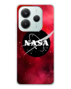 Чохол для Xiaomi Redmi Note 14 5G з картинкою «NASA — червона туманність»
