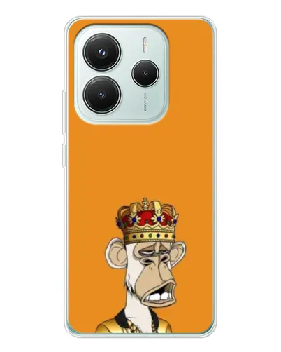 Чехол для Xiaomi Redmi Note 14 5G с картинкой «Золотая обезьяна Bored Ape» Чехол для Xiaomi Redmi Note 14 5G с картинкой «Золотая обезьяна Bored Ape»