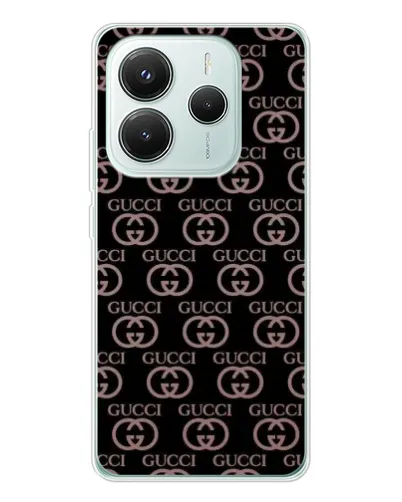 Чехол для Xiaomi Redmi Note 14 5G с картинкой «Классическая монограмма Gucci» Чехол для Xiaomi Redmi Note 14 5G с картинкой «Классическая монограмма Gucci»