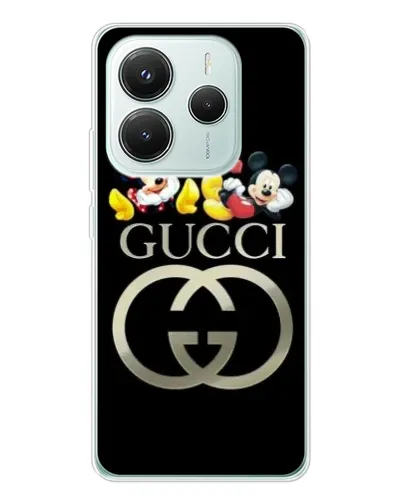 Чехол для Xiaomi Redmi Note 14 5G с картинкой «Gucci — герои Disney» Чехол для Xiaomi Redmi Note 14 5G с картинкой «Gucci — герои Disney»