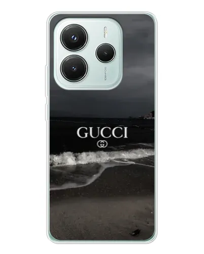 Чехол для Xiaomi Redmi Note 14 5G с картинкой «Gucci — морской прибой» Чехол для Xiaomi Redmi Note 14 5G с картинкой «Gucci — морской прибой»