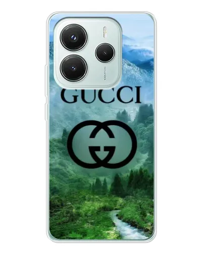 Чехол для Xiaomi Redmi Note 14 5G с картинкой «Gucci — горный пейзаж» Чехол для Xiaomi Redmi Note 14 5G с картинкой «Gucci — горный пейзаж»