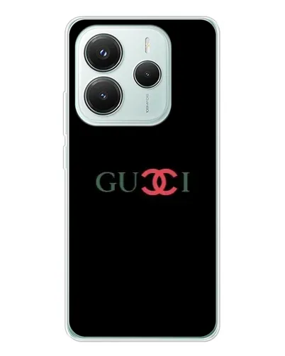 Чехол для Xiaomi Redmi Note 14 5G с картинкой «Gucci — красный градиент» Чехол для Xiaomi Redmi Note 14 5G с картинкой «Gucci — красный градиент»