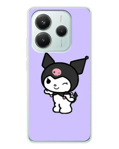 Чохол для Xiaomi Redmi Note 14 5G з картинкою «Класична Kuromi» Чохол для Xiaomi Redmi Note 14 5G з картинкою «Класична Kuromi»