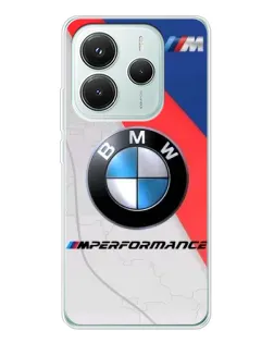 Чохол для Xiaomi Redmi Note 14 5G з картинкою «BMW Performance стиль» Чохол для Xiaomi Redmi Note 14 5G з картинкою «BMW Performance стиль»