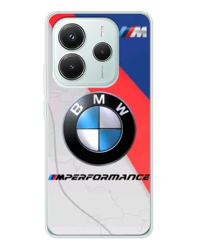 Чехол для Xiaomi Redmi Note 14 5G с картинкой «BMW Performance стиль»