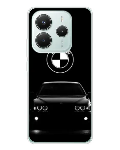Чехол для Xiaomi Redmi Note 14 5G с картинкой «BMW — взгляд из темноты»
