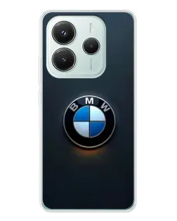 Чехол для Xiaomi Redmi Note 14 5G с картинкой «Логотип BMW — минимализм» Чехол для Xiaomi Redmi Note 14 5G с картинкой «Логотип BMW — минимализм»