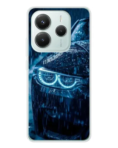 Чехол для Xiaomi Redmi Note 14 5G с картинкой «BMW под дождем» Чехол для Xiaomi Redmi Note 14 5G с картинкой «BMW под дождем»