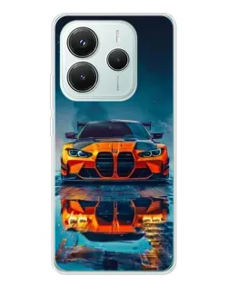Чехол для Xiaomi Redmi Note 14 5G с картинкой «BMW — золотая эмблема» Чехол для Xiaomi Redmi Note 14 5G с картинкой «BMW — золотая эмблема»