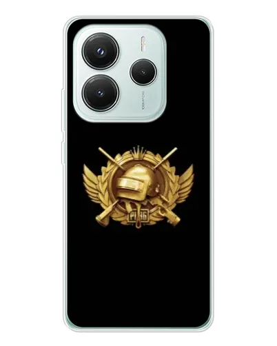 Чехол для Xiaomi Redmi Note 14 5G с картинкой «PUBG — оранжевый градиент» Чехол для Xiaomi Redmi Note 14 5G с картинкой «PUBG — оранжевый градиент»