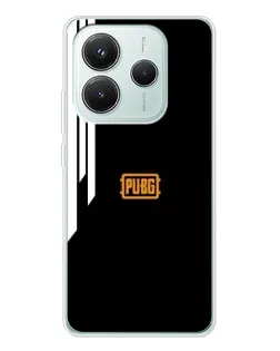 Чехол для Xiaomi Redmi Note 14 5G с картинкой «PUBG — вертикальные линии» Чехол для Xiaomi Redmi Note 14 5G с картинкой «PUBG — вертикальные линии»