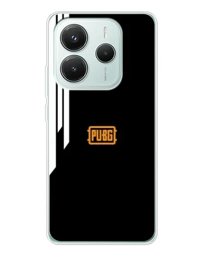 Чехол для Xiaomi Redmi Note 14 5G с картинкой «PUBG — вертикальные линии» Чехол для Xiaomi Redmi Note 14 5G с картинкой «PUBG — вертикальные линии»