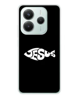 Чохол для Xiaomi Redmi Note 14 5G з картинкою «Риба Jesus» Чохол для Xiaomi Redmi Note 14 5G з картинкою «Риба Jesus»