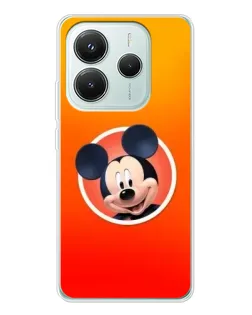 Чохол для Xiaomi Redmi Note 14 5G з картинкою «Mickey в колі»
