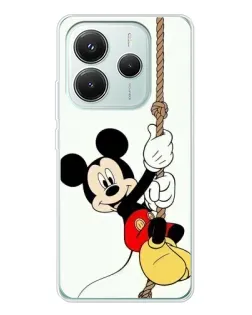 Чохол для Xiaomi Redmi Note 14 5G з картинкою «Mickey на канаті»