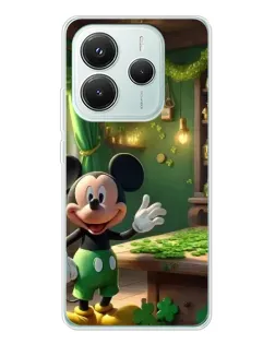 Чохол для Xiaomi Redmi Note 14 5G з картинкою «Міккі в майстерні»