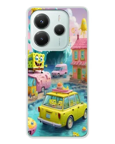Чехол для Xiaomi Redmi Note 14 5G с картинкой «Монстр-трак приключения» Чехол для Xiaomi Redmi Note 14 5G с картинкой «Монстр-трак приключения»