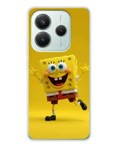 Чехол для Xiaomi Redmi Note 14 5G с картинкой «Позитивный Губка Боб» Чехол для Xiaomi Redmi Note 14 5G с картинкой «Позитивный Губка Боб»