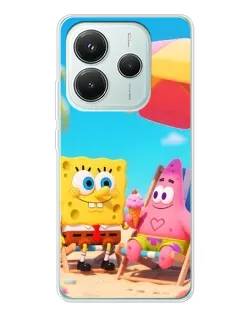 Чохол для Xiaomi Redmi Note 14 5G з картинкою «Відпочинок на пляжі»