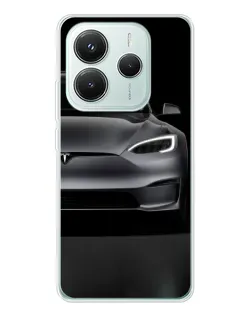 Чохол для Xiaomi Redmi Note 14 5G з картинкою «Tesla Model S Look»