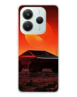 Чохол для Xiaomi Redmi Note 14 5G з картинкою «Cybertruck на Марсі» Чохол для Xiaomi Redmi Note 14 5G з картинкою «Cybertruck на Марсі»