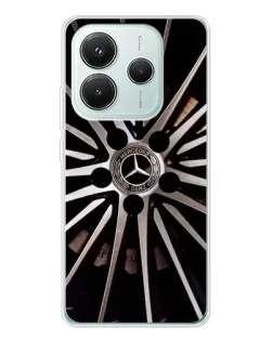 Чехол для Xiaomi Redmi Note 14 5G с картинкой «Диск Mercedes»