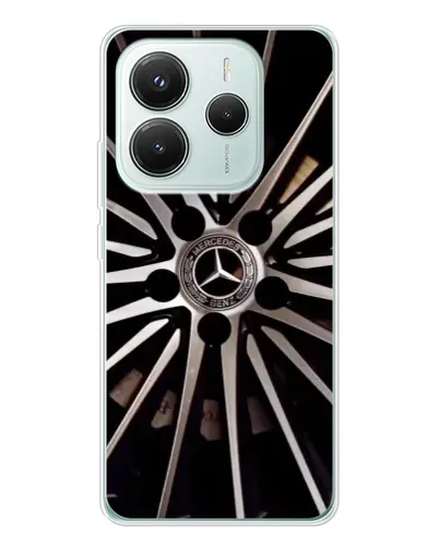 Чехол для Xiaomi Redmi Note 14 5G с картинкой «Диск Mercedes» Чехол для Xiaomi Redmi Note 14 5G с картинкой «Диск Mercedes»