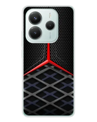 Чехол для Xiaomi Redmi Note 14 5G с картинкой «Mercedes Carbon Grid» Чехол для Xiaomi Redmi Note 14 5G с картинкой «Mercedes Carbon Grid»