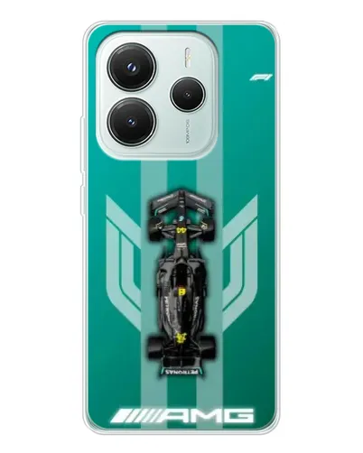 Чехол для Xiaomi Redmi Note 14 5G с картинкой «Mercedes AMG Petronas» Чехол для Xiaomi Redmi Note 14 5G с картинкой «Mercedes AMG Petronas»