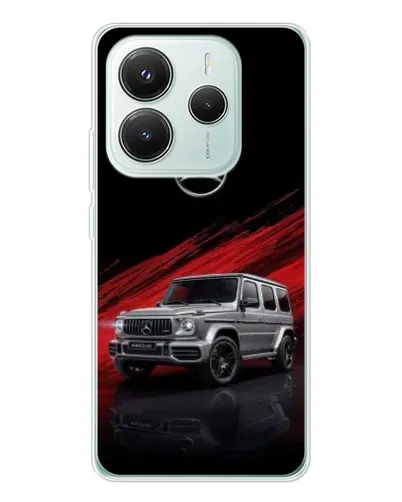 Чехол для Xiaomi Redmi Note 14 5G с картинкой «Mercedes G-Class красный» Чехол для Xiaomi Redmi Note 14 5G с картинкой «Mercedes G-Class красный»