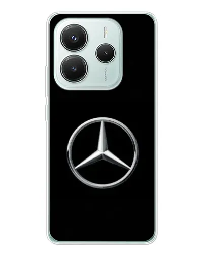 Чехол для Xiaomi Redmi Note 14 5G с картинкой «Mercedes классический лого» Чехол для Xiaomi Redmi Note 14 5G с картинкой «Mercedes классический лого»