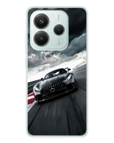 Чехол для Xiaomi Redmi Note 14 5G с картинкой «Гоночный Mercedes AMG» Чехол для Xiaomi Redmi Note 14 5G с картинкой «Гоночный Mercedes AMG»