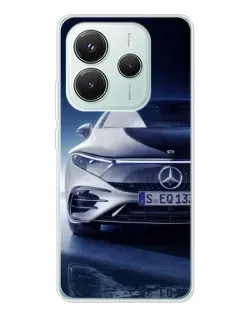 Чехол для Xiaomi Redmi Note 14 5G с картинкой «Mercedes EQ — будущее»