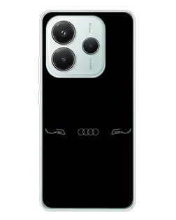 Чохол для Xiaomi Redmi Note 14 5G з картинкою «Audi — світловий підпис» Чохол для Xiaomi Redmi Note 14 5G з картинкою «Audi — світловий підпис»