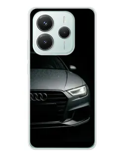 Чохол для Xiaomi Redmi Note 14 5G з картинкою «Audi — деталізація кузова» Чохол для Xiaomi Redmi Note 14 5G з картинкою «Audi — деталізація кузова»