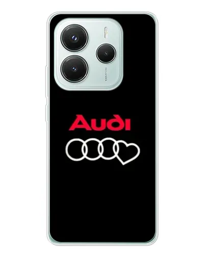 Чохол для Xiaomi Redmi Note 14 5G з картинкою «Логотип Audi Heart» Чохол для Xiaomi Redmi Note 14 5G з картинкою «Логотип Audi Heart»