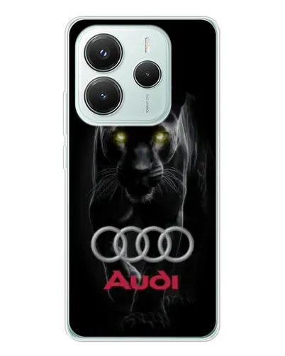 Чохол для Xiaomi Redmi Note 14 5G з картинкою «Пантера та Audi» Чохол для Xiaomi Redmi Note 14 5G з картинкою «Пантера та Audi»