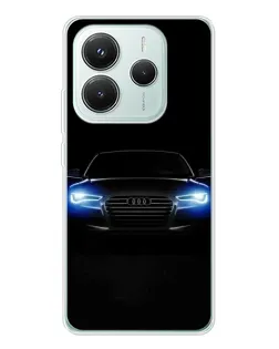 Чохол для Xiaomi Redmi Note 14 5G з картинкою «Audi в неоні»